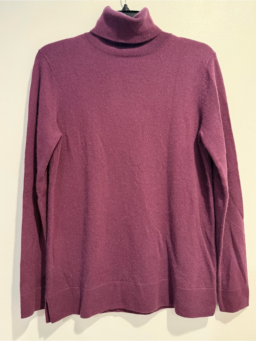 NWT Neiman Marcus 100% Cashmere Turtleneck Long Sleeve Pullover Sweater Sz M